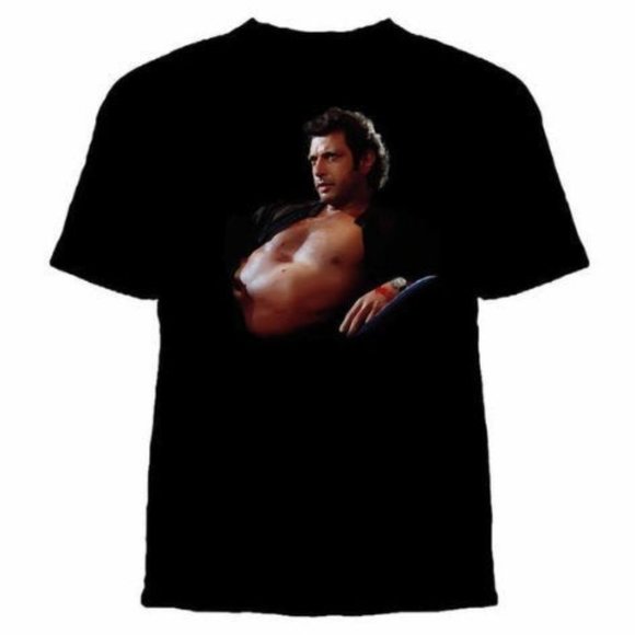 Jeff Goldblum Shirt Jeff Goldblum Shirtless Shirt - Picture 1 of 1